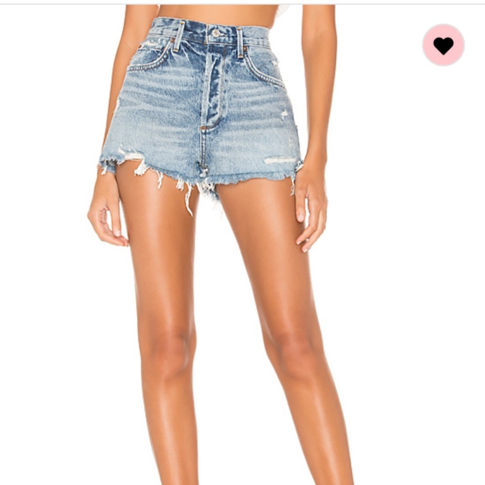 AGOLDE Jaden short in “surreal” size 25